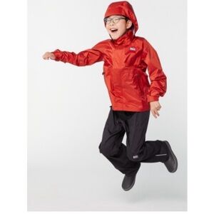 REI Co Op Kids Rainwall Pants Black Size Medium